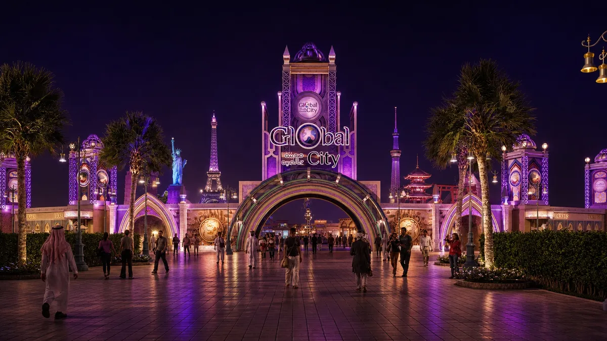 Global City main arch