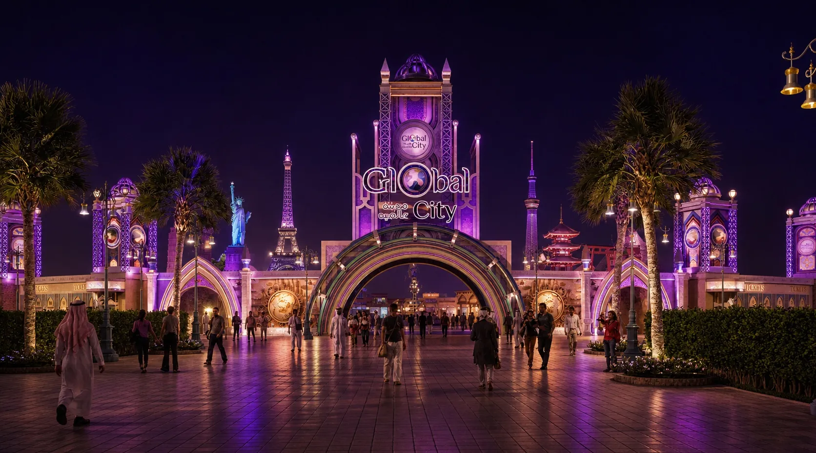Global City main arch
