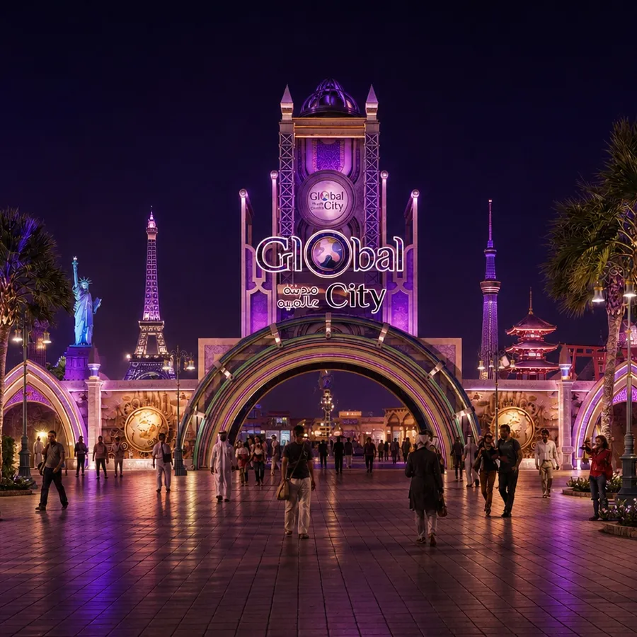 Global City main arch