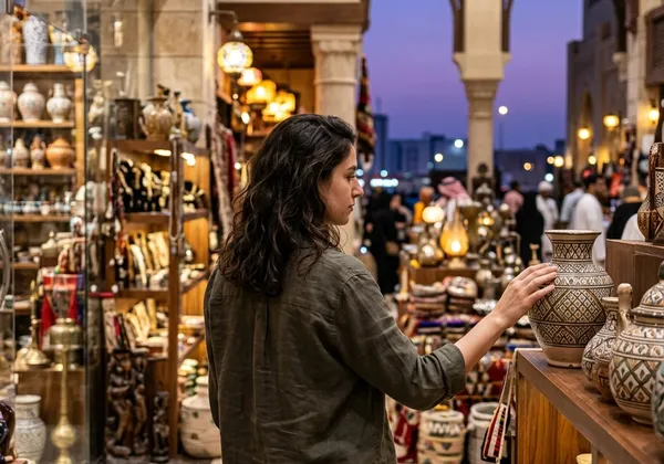 Souk stall
