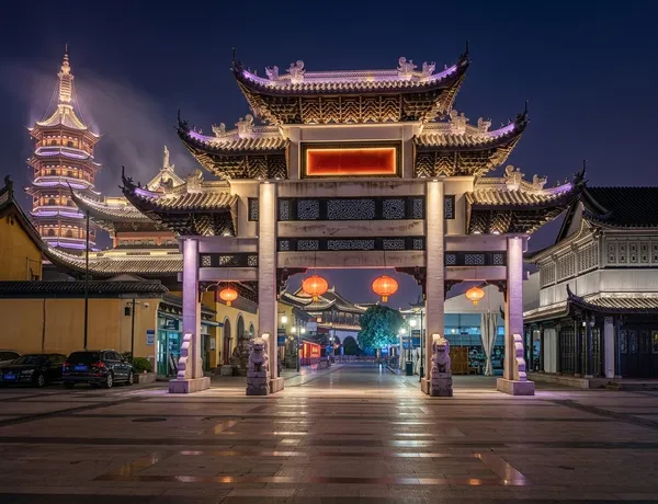 China pavilion gate