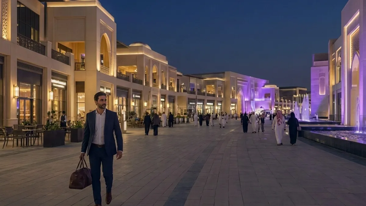 Retail boulevard