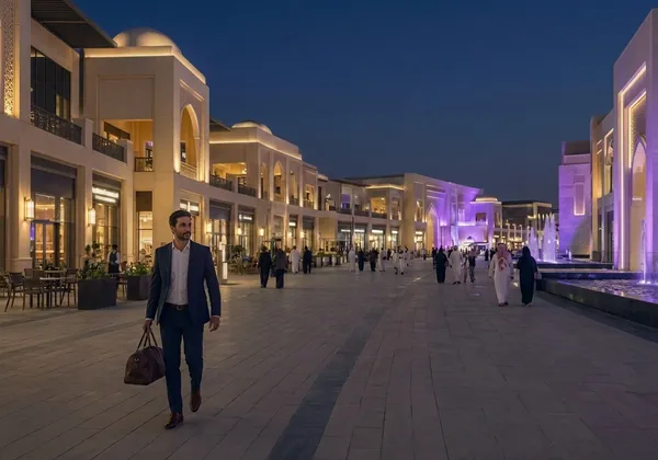 Retail boulevard